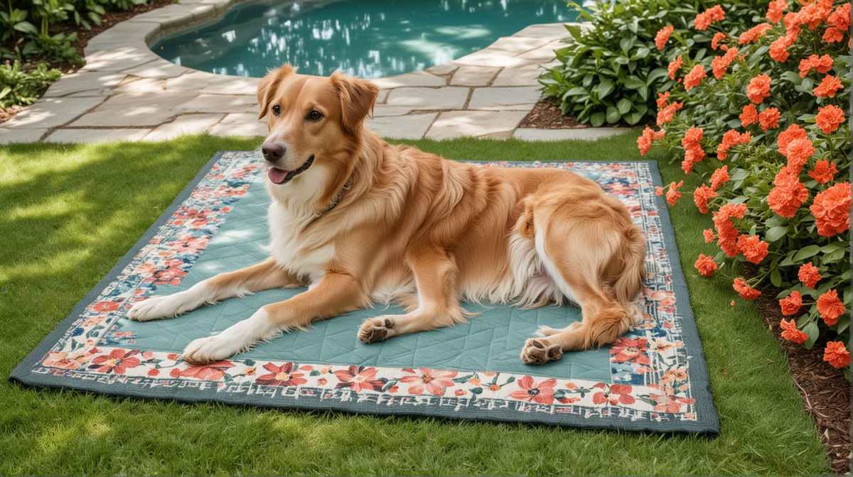 Outdoor Cooling Mat for Dogs: Beat the Heat with&nbsp;Comfort!