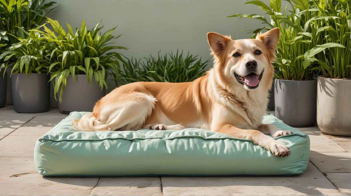 Patio Dog Bed: Perfect for Lazy Days&nbsp;Outdoors!