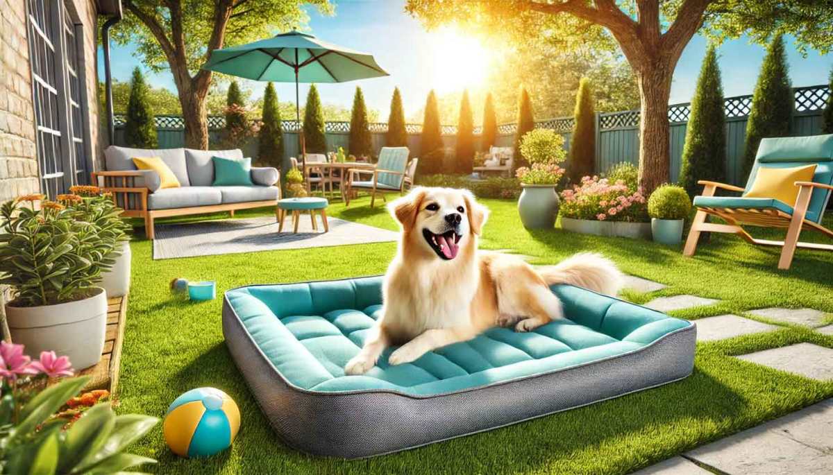 Outdoor Cooling Dog Bed: Keep Your Pup Chill in the&nbsp;Heat!